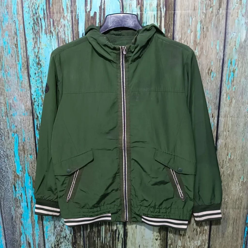 jaket parka JDX MULTI SPORT tebal polos size L casual bagus