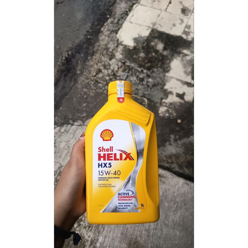 Oli Shell HELIX 1L - SHELL HX5 15W-40 1liter 1pcs