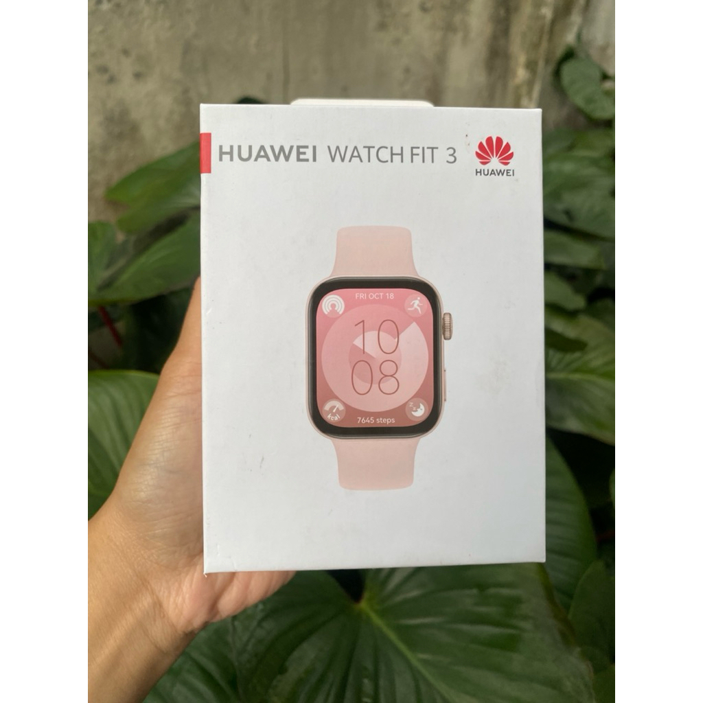 HUAWEI WATCH FIT 3 PINK SECOND LIKE NEW