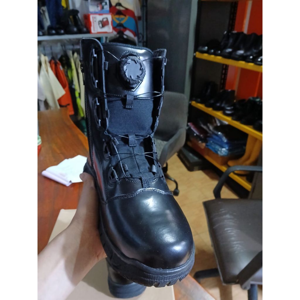 sepatu pdl tali putar jatah polri 2026/pdl tali putar jatah polri terbaru