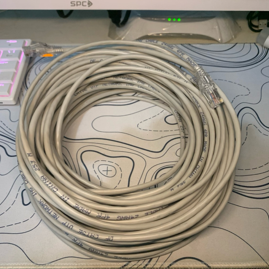 Kabel LAN 25 meter CAT 5E