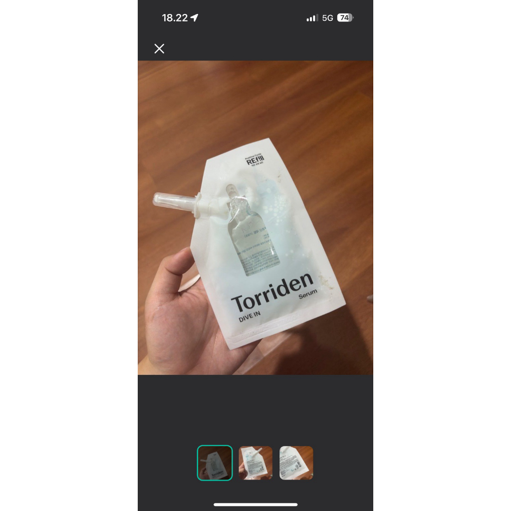 torriden dive in serum