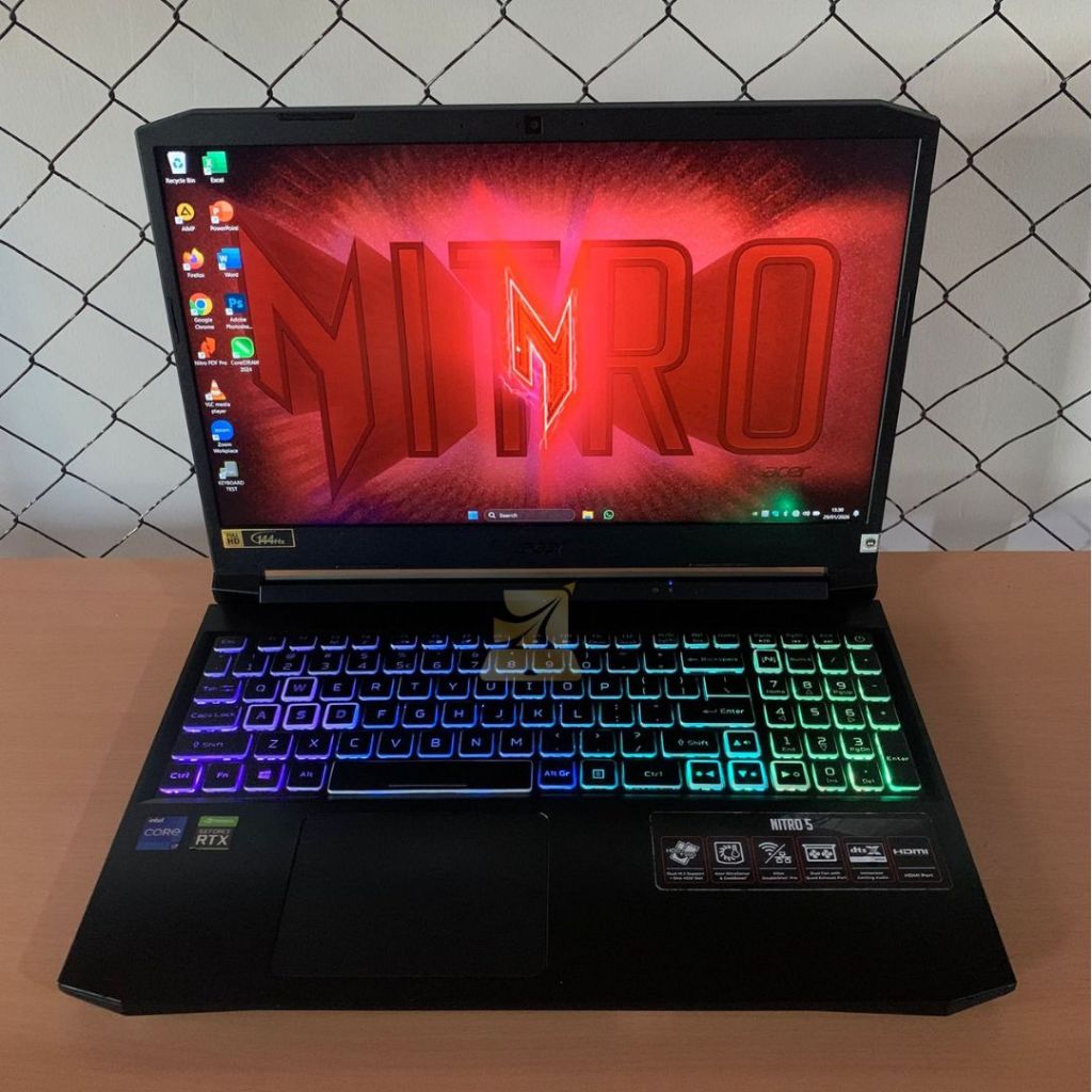 Acer Nitro AN515-57 / i7-11800H / 16GB / SSD 512GB / NVDIA RTX 3050 / W11