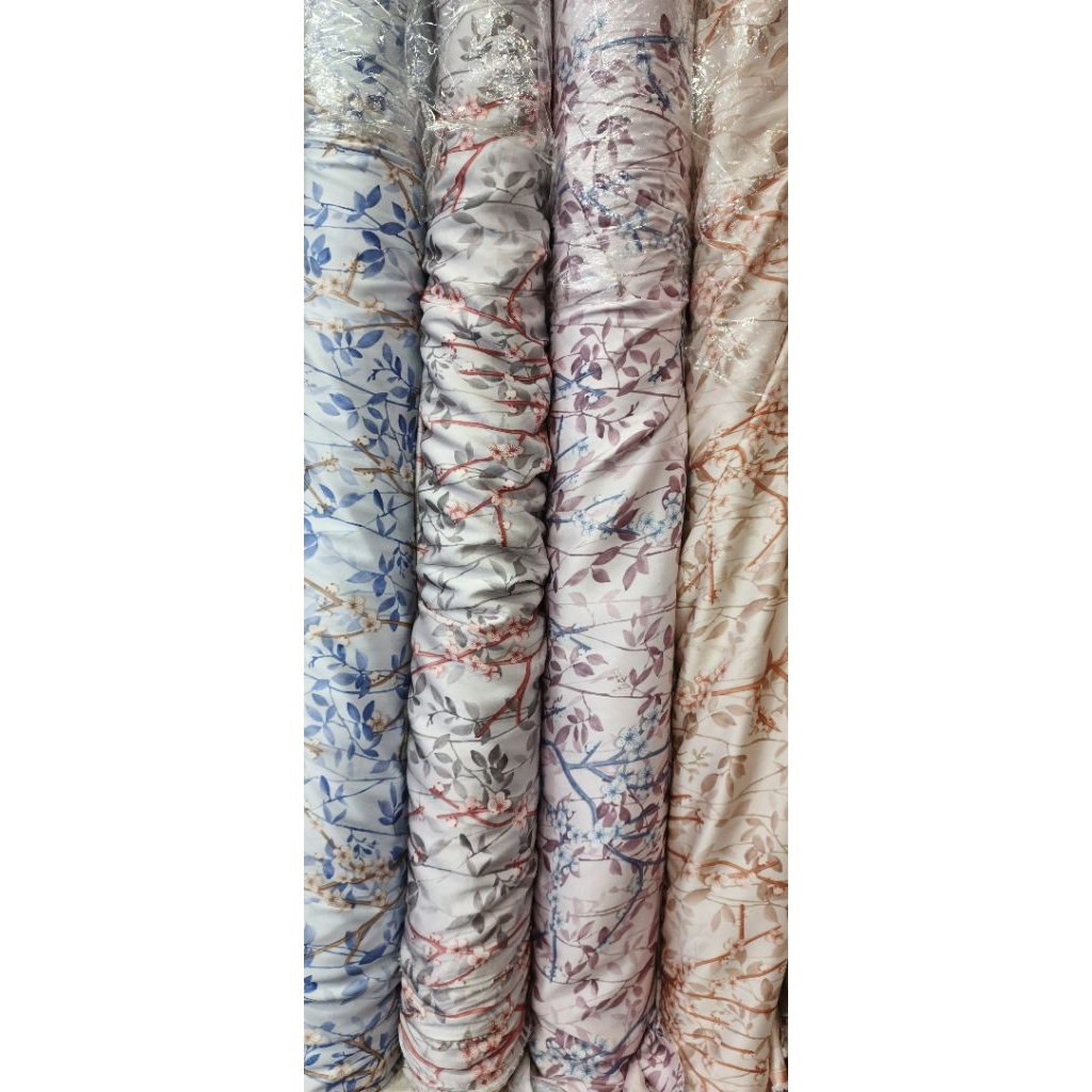 KAIN ARMANI SILK/ARMANI MOTIF/ARMANI PRINT/ARMANI SATIN MOTIF/GAMIS WANITA