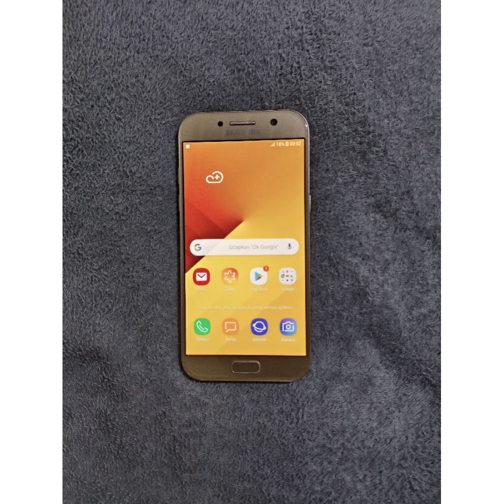 LCD SET FRAME SAMSUNG A5 2017 ORIGINAL COPOTAN MINUS