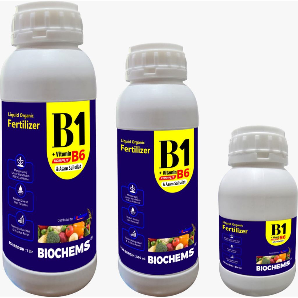 Pupuk Cair Biochems VIt B1 + B6 Nutrisi Tanaman