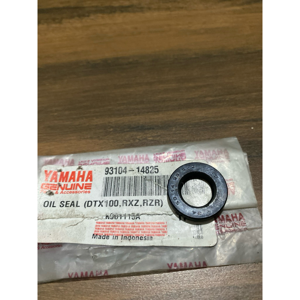 SIL SEAL POMPA OLI OIL PUMP RX KING RXKING RXZ RX K RXK OLD LAMA TAHUN TUA ORI OYAMAHA 93104-14825