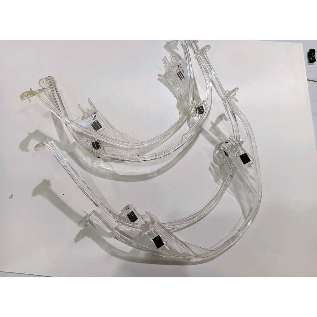 part stoplam pcx 160 acrilic frame lampu belakng sepasang pcx 160 gen 1