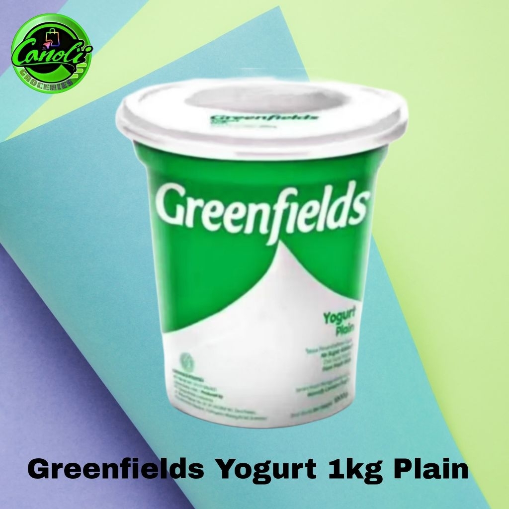 GREENFIELDS YOGURT 1 KG Plain