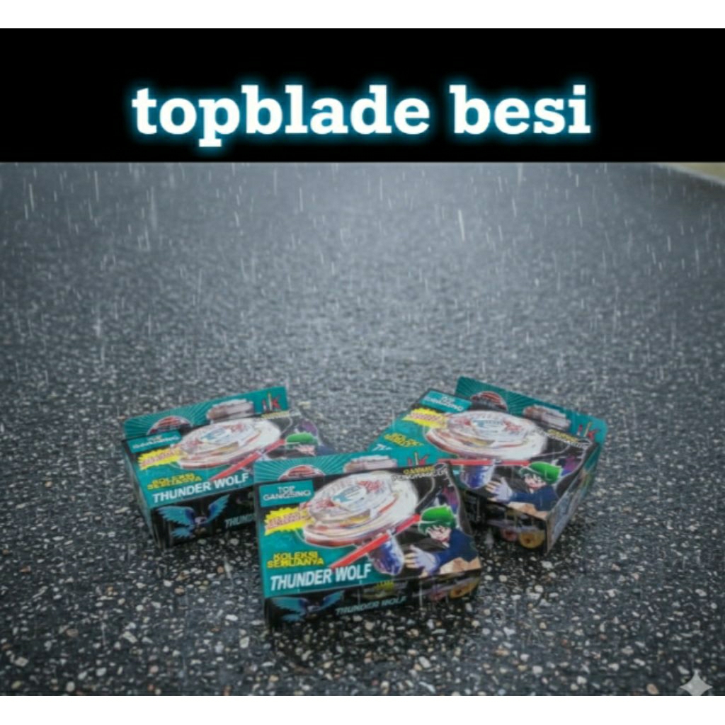 Beyblade gansinh besi topblade