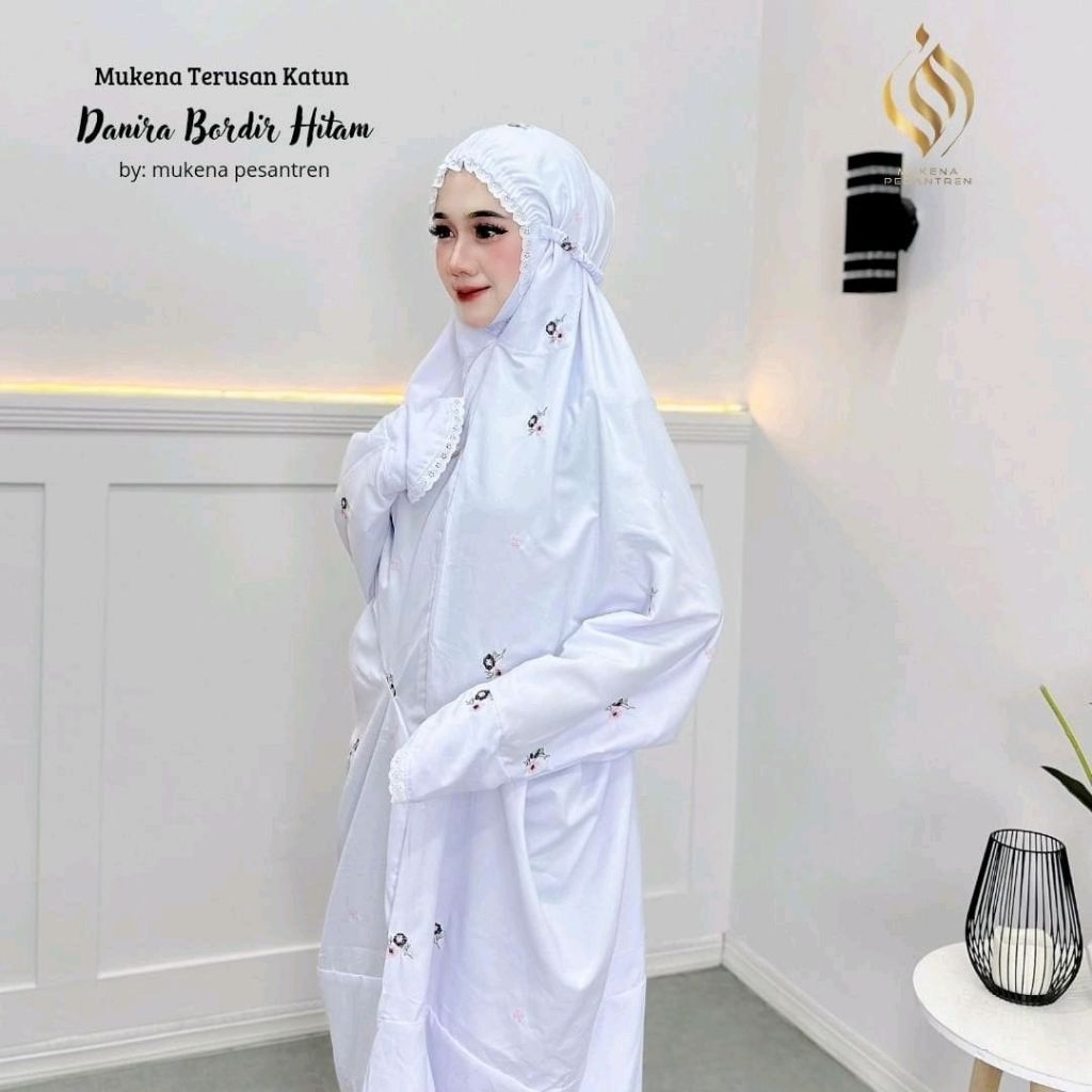Mukena terusan katun mikro Mukena terusan dewasa adem tebal