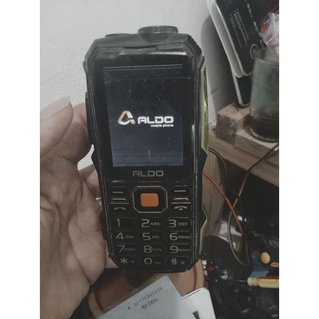 HP ALDO MODEL :T55 KONDISI MATI BUAT BAHAN SESUAI DI POTO