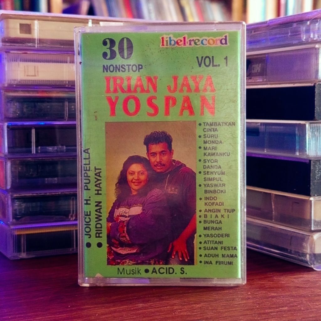 Kaset Pita 30 Nonstop - Irian Jaya Yospan