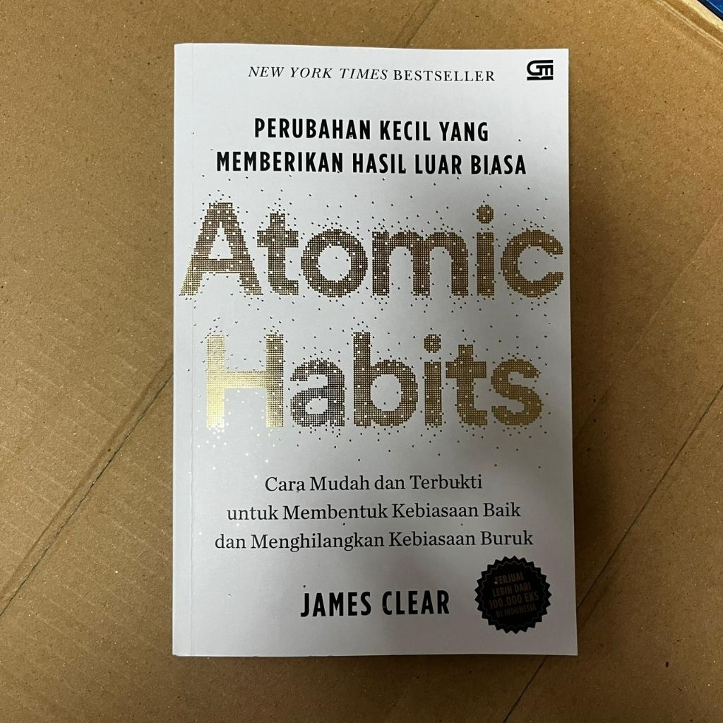 Buku Bekas Original Atomic Habits