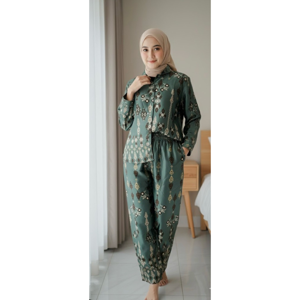 Setelan Wanita Silk Premium Terbaru Onset Kekinian