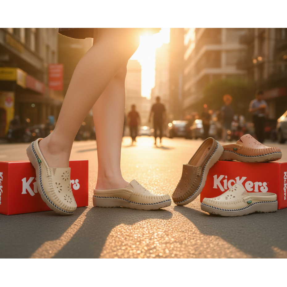 Sepatu Sandal Kickers Wanita Kode S-24 / D-24