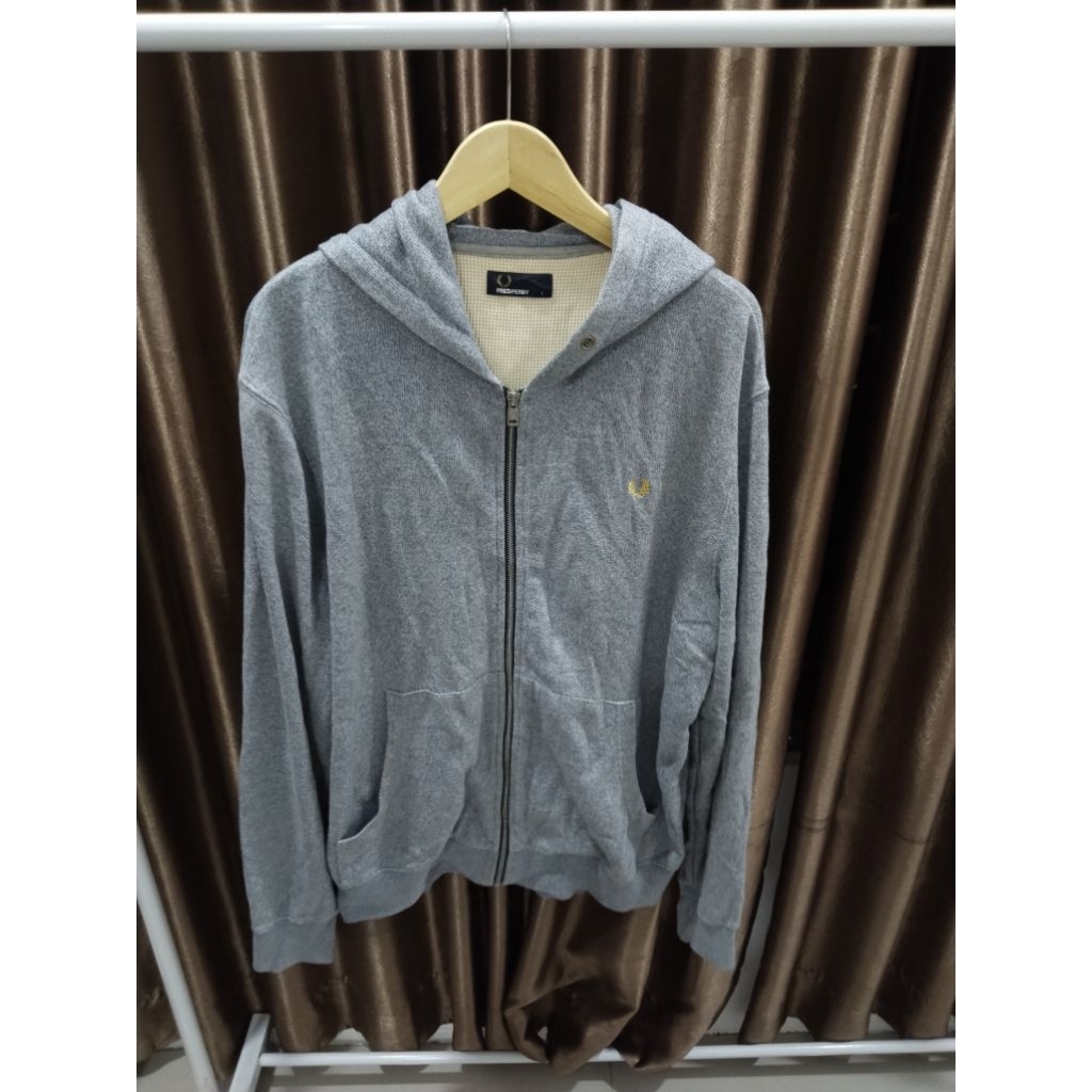 HOODIE ZIPPER FRED PERRY