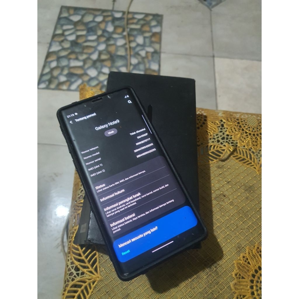 samsung note 9 sein dual sim