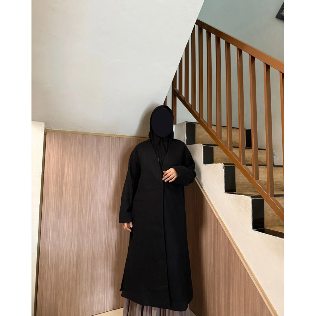 Coat Winter Tebal Hangat LD 102 Global Uniqlo (GU) Black