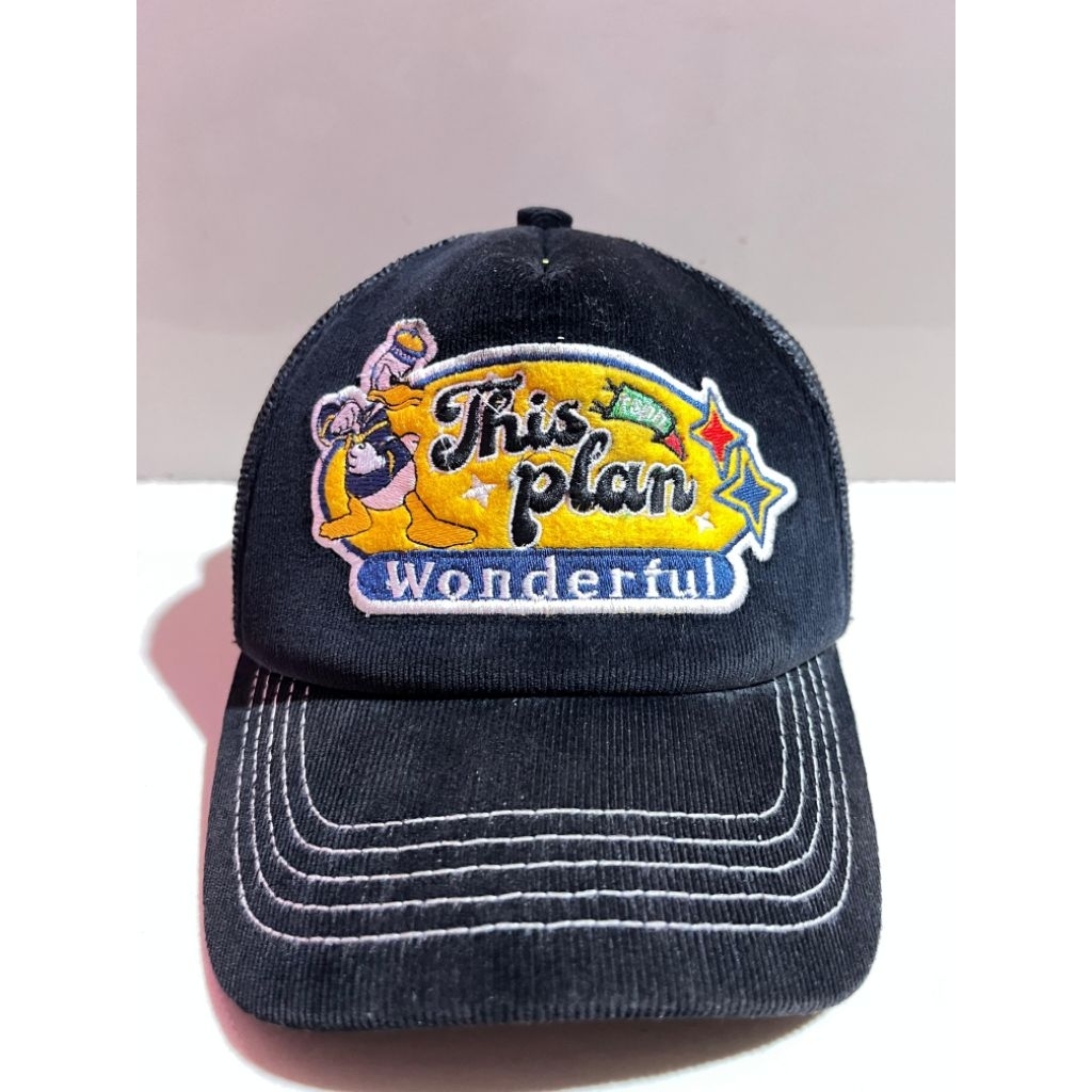 TOPI THISPLAN CORDUROY BLACK