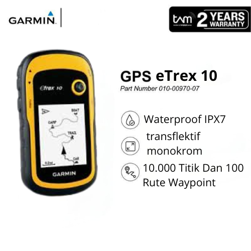 GPS Garmin Etrex 10 / Gps Garmin etrex 10 Bekas Batangan