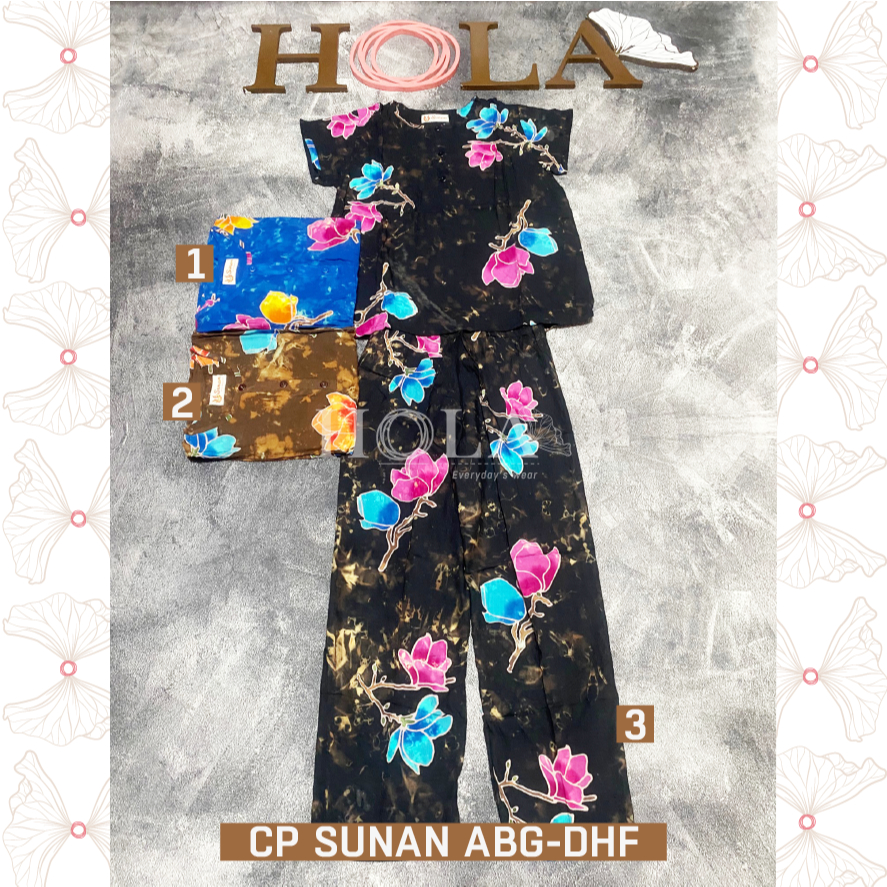 HOLA_FASH | D-SETELAN CP SUNAN ABG LENGAN 3/4, SUNAN ABG LENGAN PENDEK