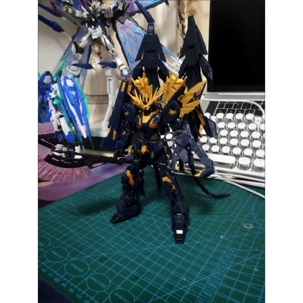 RG/HG Unicorn Gundam Banshee Norn Perfectibility Expansion Set Effects Wings 1/144 Yellow Psycho Fra