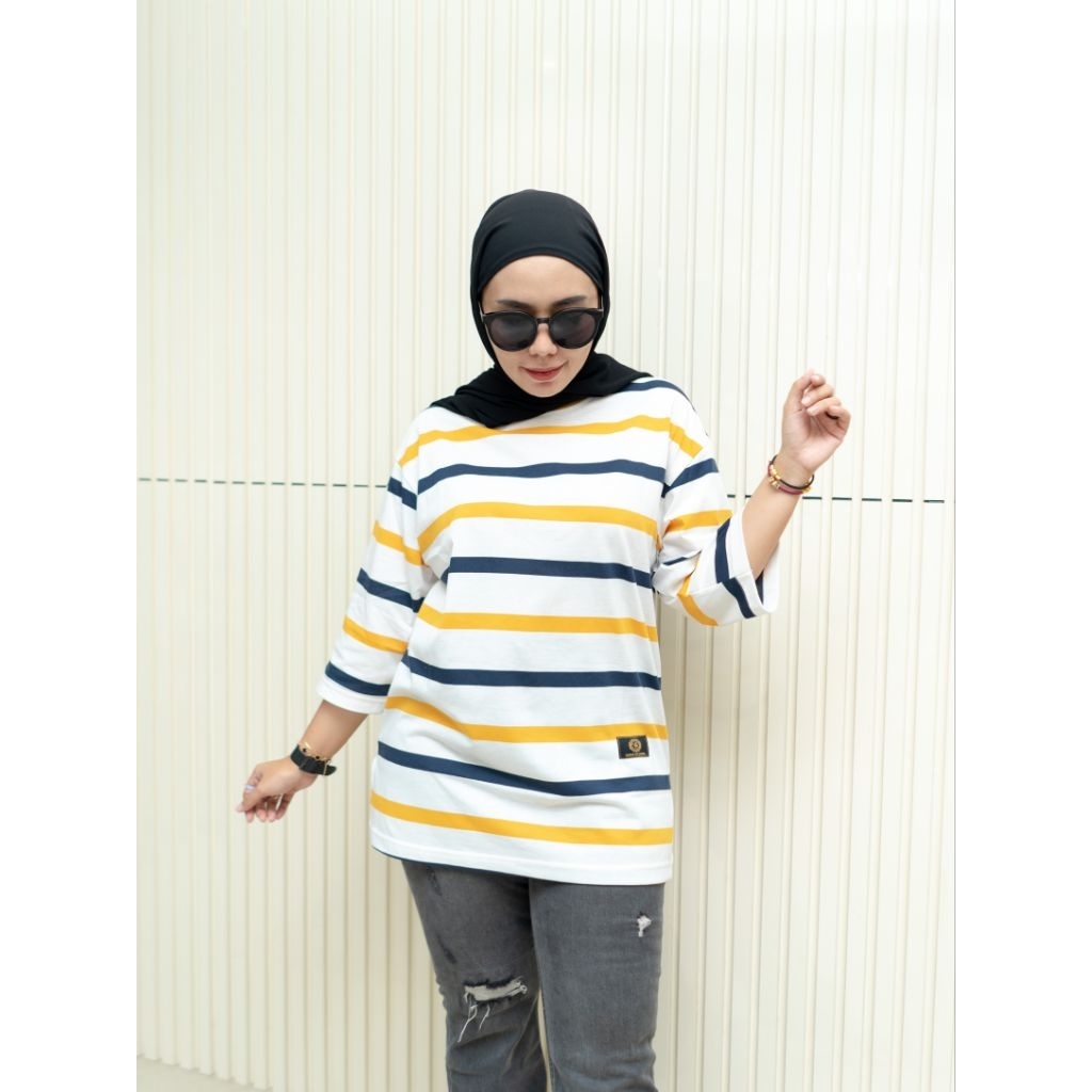 KAOS OVERSIZE WANITA SALUR || BAJU WANITA LENGAN PANJANG JUMBO FST ORIGINAL