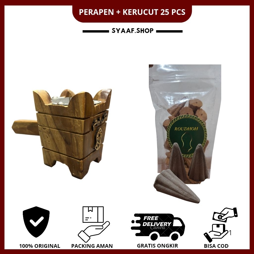 Tempat Bukhur Buhur Dupa Kerucut Arab Perapen Mabkharah Kayu Pewangi Ruangan Arab Gahru Gaharu