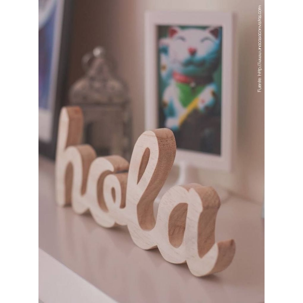 Huruf Timbul Kayu dan Angka Timbul / Tinggi  Huruf 15cm, 20cm, 25cm / Tebal Kayu 1,5cm / Angka Kayu,