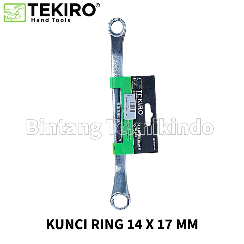 TEKIRO Kunci Ring 14 x 17 mm