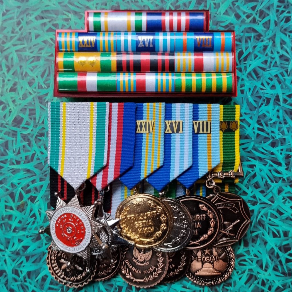 [Aksesoris Original, Premium Watch] PDH dan PDU Medali TANDA JASA, Pakaian Dinas Harian / Upacara, P