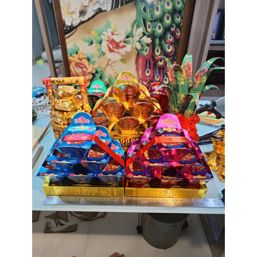 Yenbao/Yenbao 5Warna/Dewa Rezeki/Chai Sen Ye/kertas sembahyang/kimcua