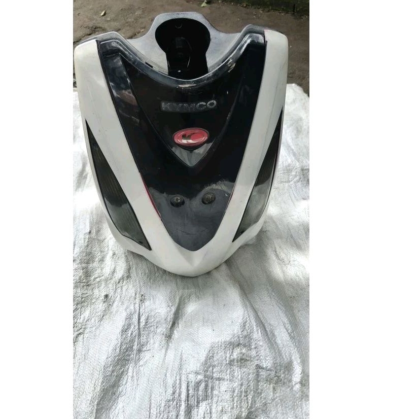 Body depan set body tengah panel depan kymco free lx original second lepasan motor