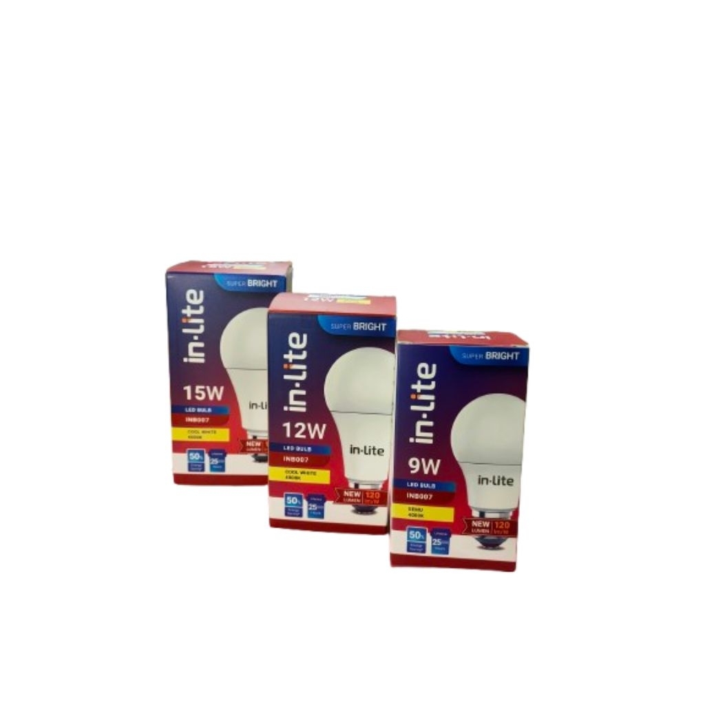 INLITE LED A BULB CAHAYA SEMU (4000K)