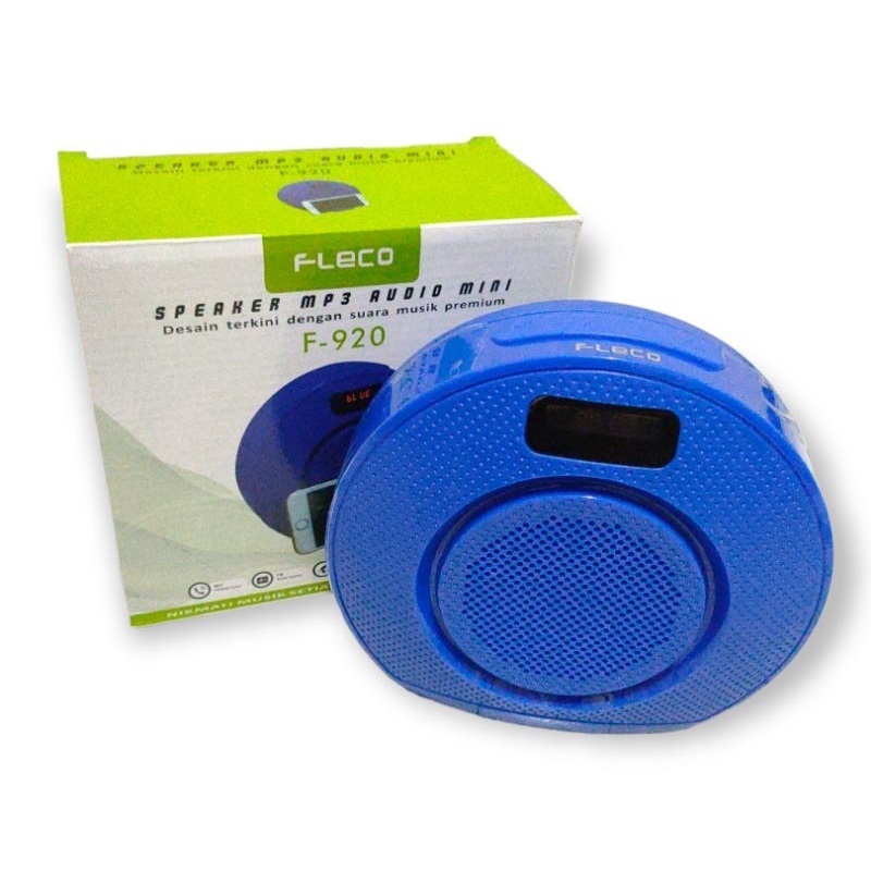 Fleco F-920 BULAT Bluetooth Speaker With FM Radio | Fleco F-920 Wireless Speaker Support USB SD Card