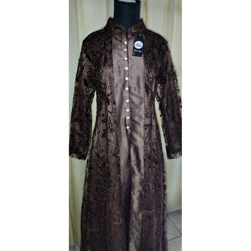Gamis Brukat Inner+Outer