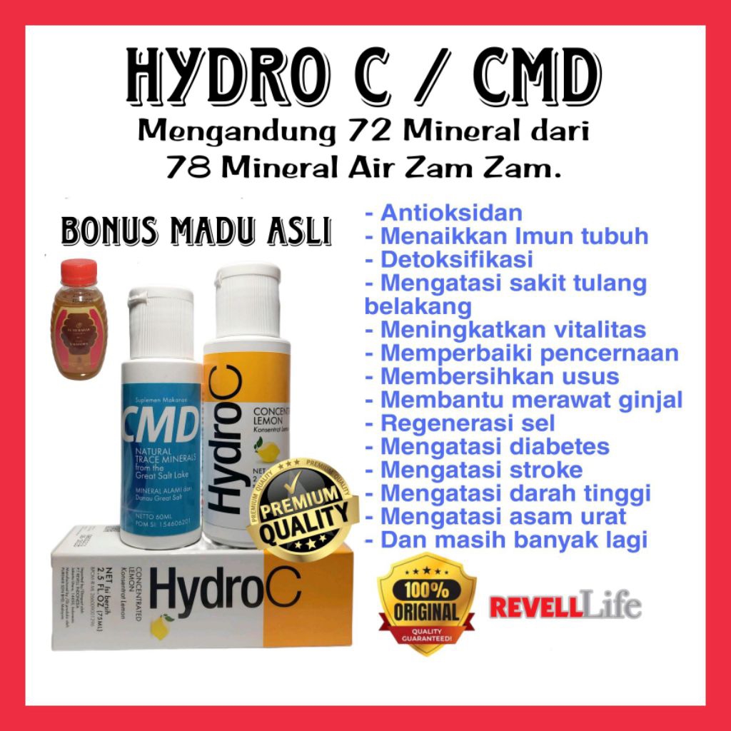 Hydro C / CMD Suplemen Mineral Drops