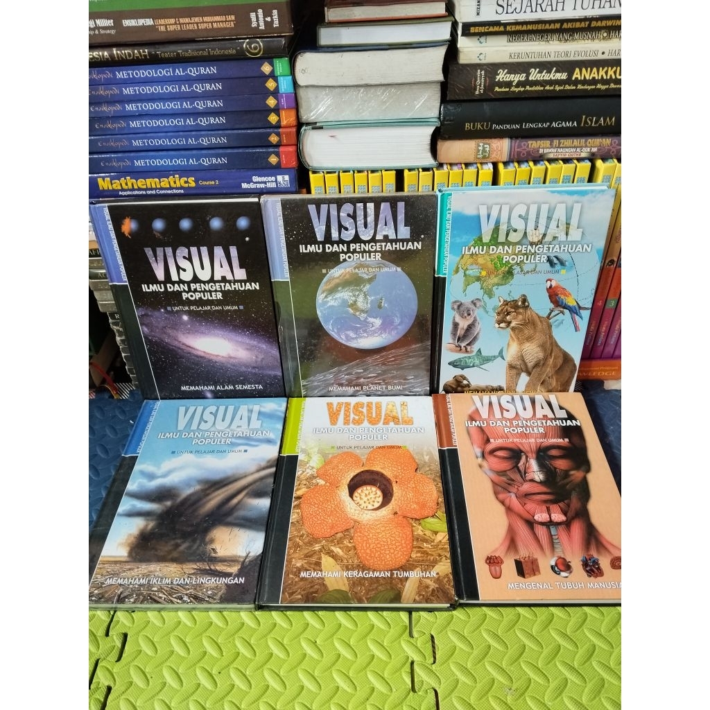SATU SET ENSIKLOPEDIA ANAK VISUAL ILMU DAN PENGETAHUAN POPULER