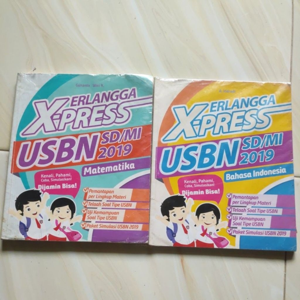 Buku Erlangga X-PRESS USBN SD/MI 2019 Erlangga Original