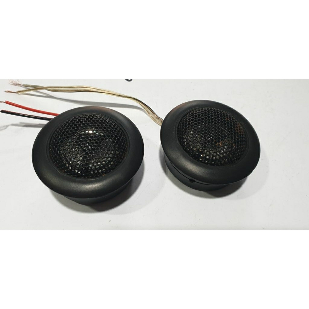 Sepasang tweeter mobil mati sebelah diameter 5.5 cm tebal 3 cm