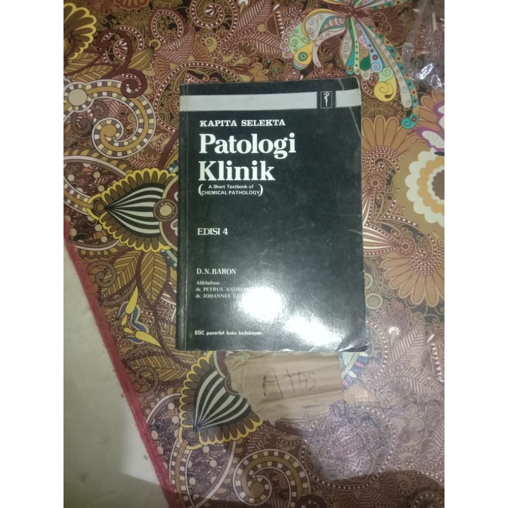 BUKU PATOLOGI KLINIK