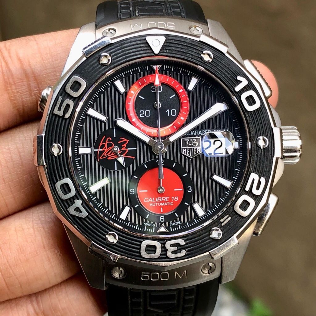 TAG Heuer Limited Aquaracer Air-K Nishikori Calibre 16 Chronograph