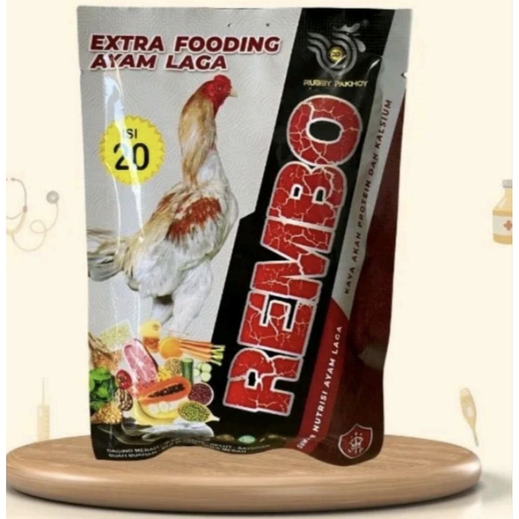 Rembo extra Fooding jamu ayam