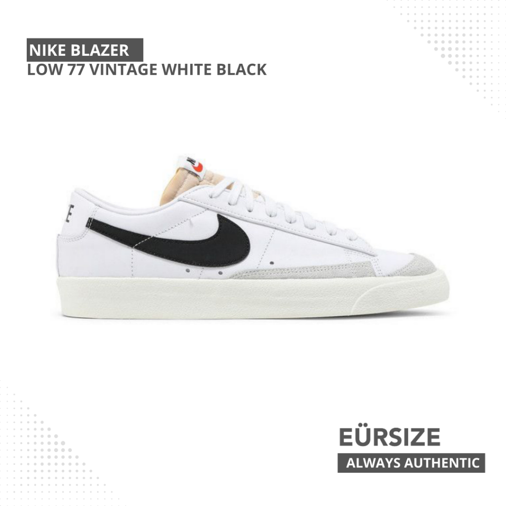 EURSIZE - Sepatu NK Blazer Low 77 All Colors Series Unisex 100% BNIB