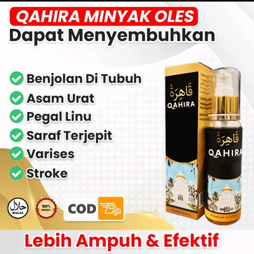 qahira habbatussauda minyak oles benjolan lipoma kelenjar getah bening ampuh asli original