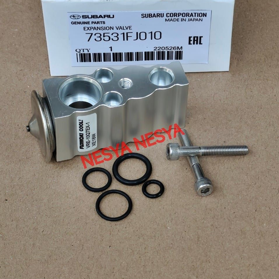 Expansi Ekspansi Exspansi Xpansi Valve AC DEPAN untuk Mobil Subaru Forester SH ( FB20 ) 2.0 L XT - 2