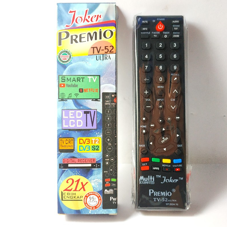 Remote TV Joker Premio TV-52