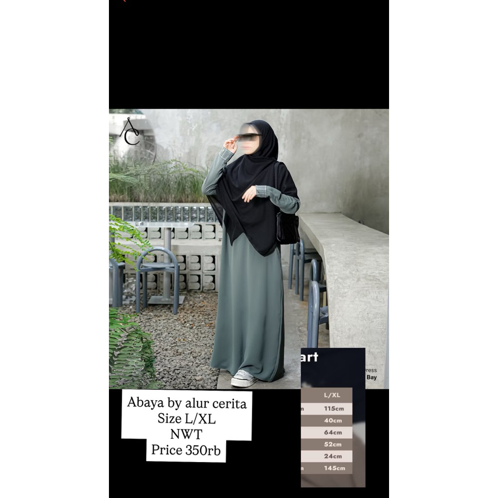 PRELOVED NEW WITH TAG ALUR CERITA HALLY DRESS