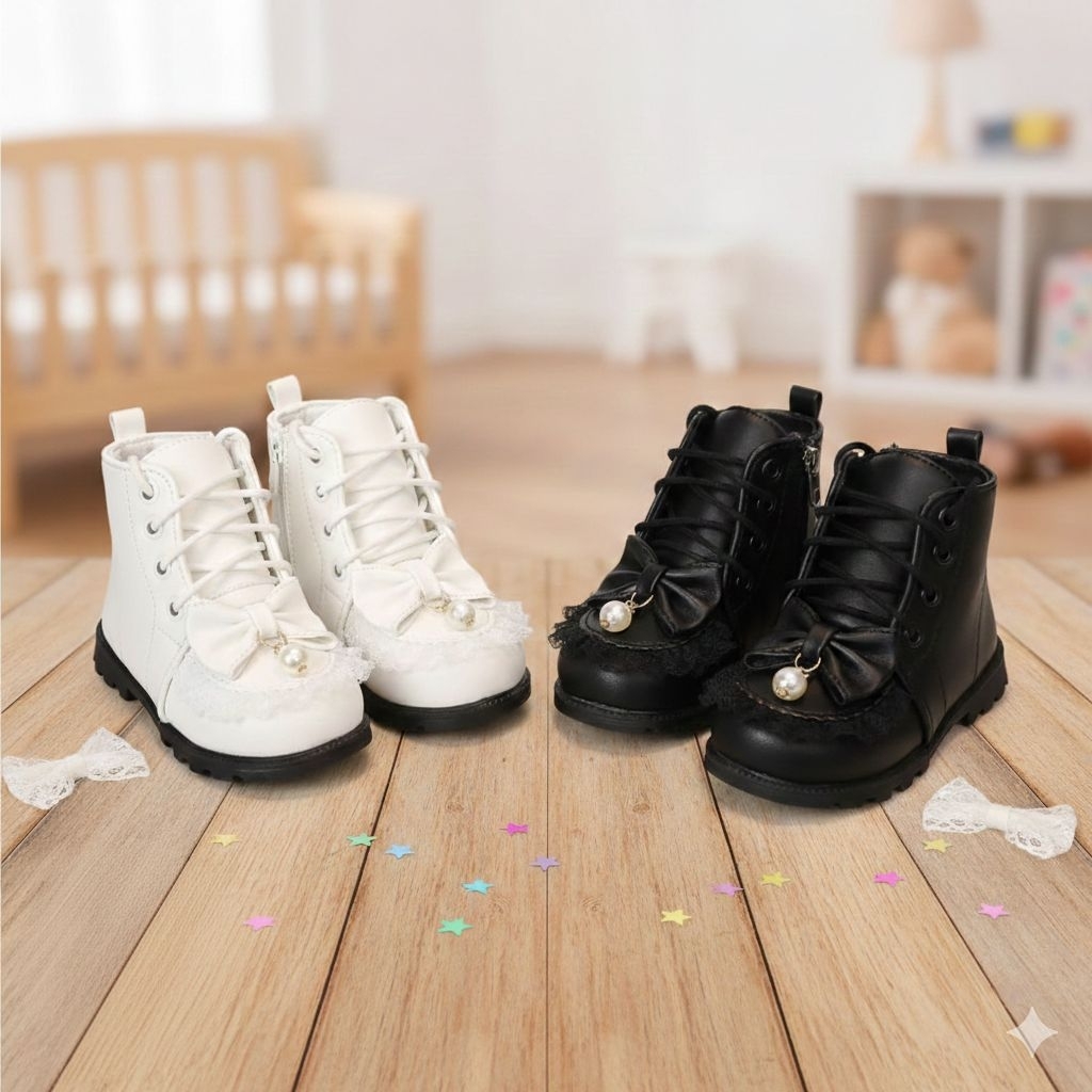 Sepatu boot anak perempuan terbaru usia 1 sampai 5 tahun Boot Vinica